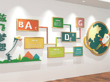 <b>文化墻設計怎么做?要有藝術表現力</b>