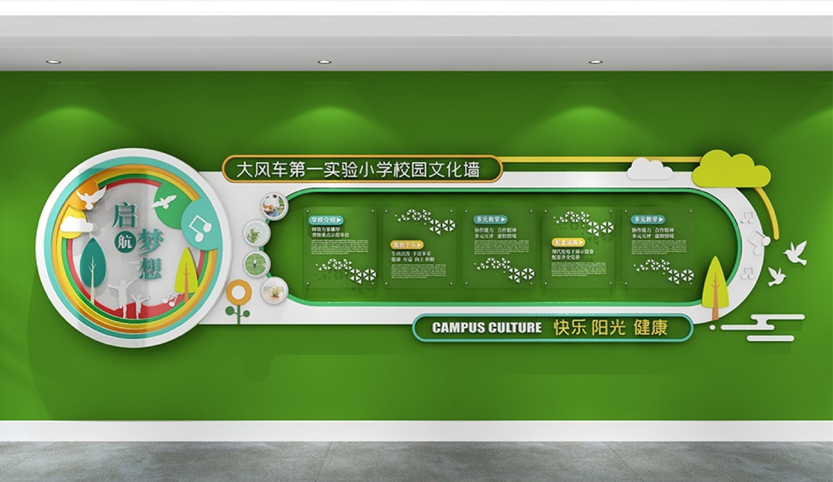 <b>企業文化墻設計有哪些妙用？</b>